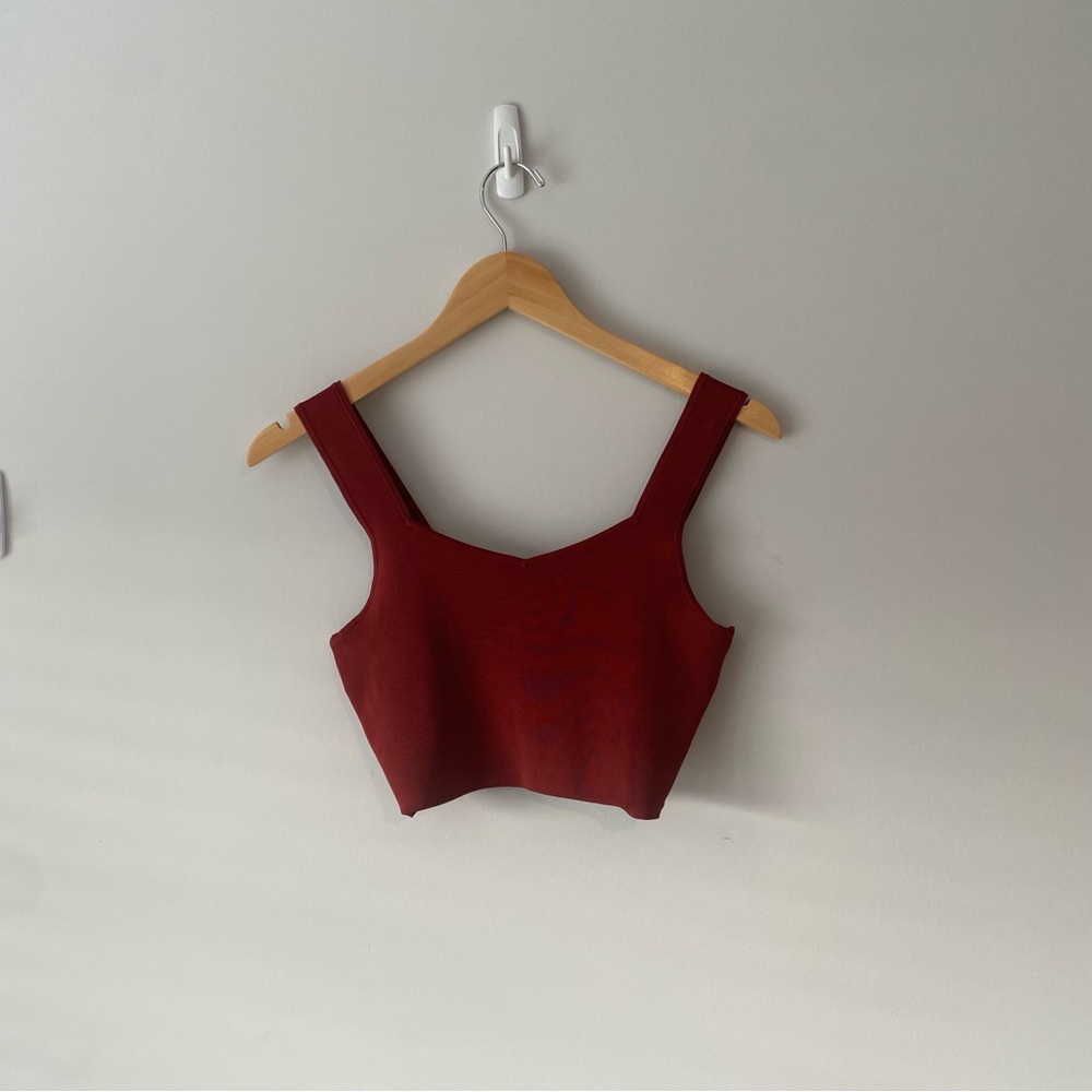 Banana Republic Rust/Paprika Crop Top